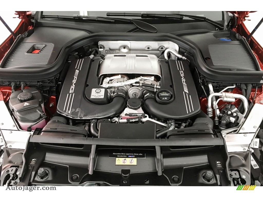 2019 GLC AMG 63 S 4Matic Coupe - designo Cardinal Red Metallic / designo Black photo #8