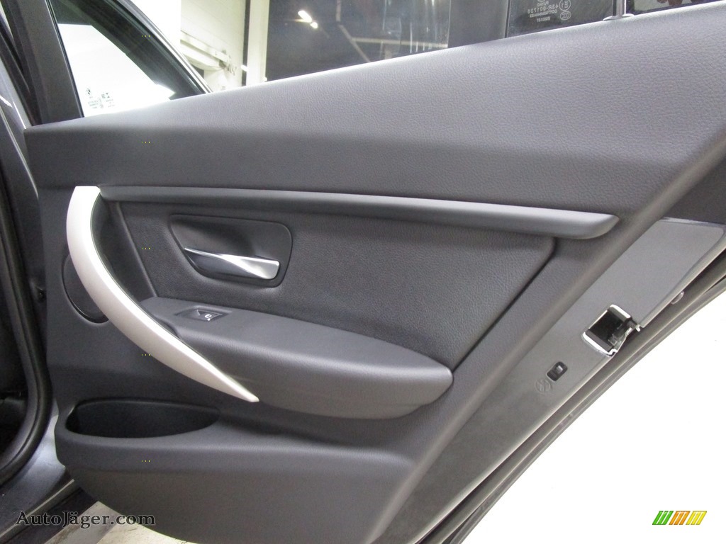 2018 3 Series 320i xDrive Sedan - Mineral Grey Metallic / Black photo #13