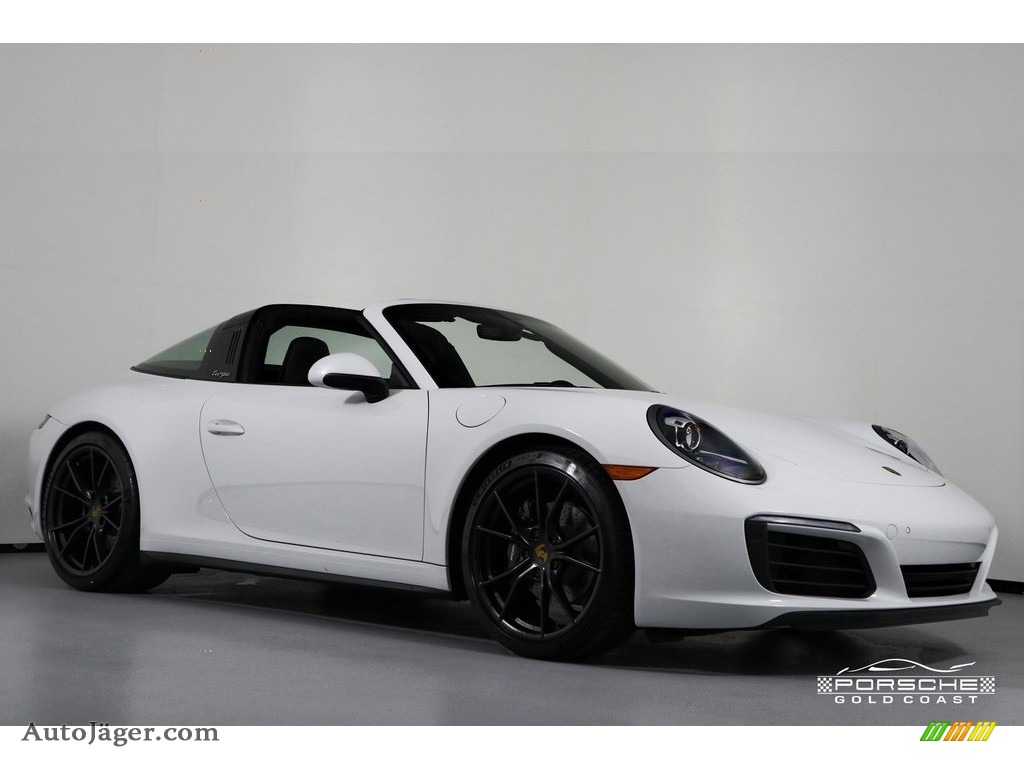 White / Black Porsche 911 Targa 4