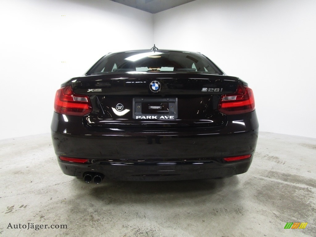 Sparkling Brown Metallic / Black BMW 2 Series 228i xDrive Coupe