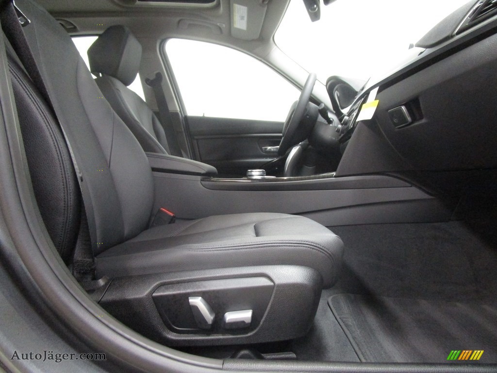 2018 3 Series 320i xDrive Sedan - Mineral Grey Metallic / Black photo #11