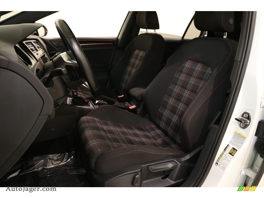 2015 Golf GTI 4-Door 2.0T S - Pure White / Interlagos Cloth photo #5