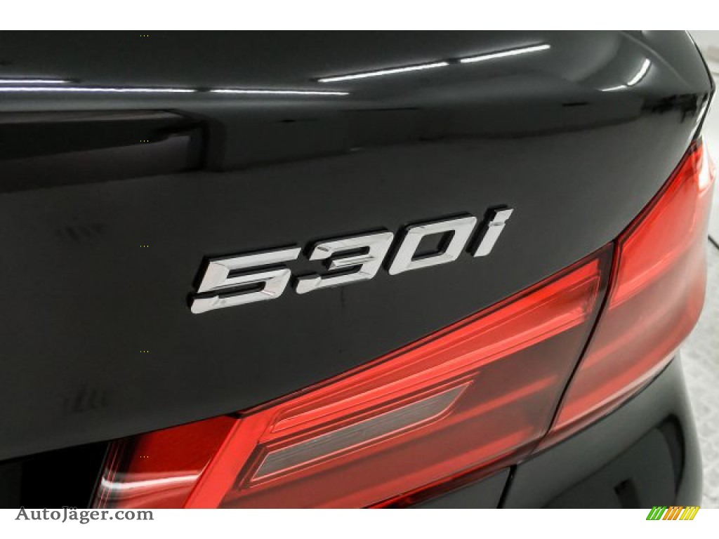 2019 5 Series 530i Sedan - Black Sapphire Metallic / Black photo #7