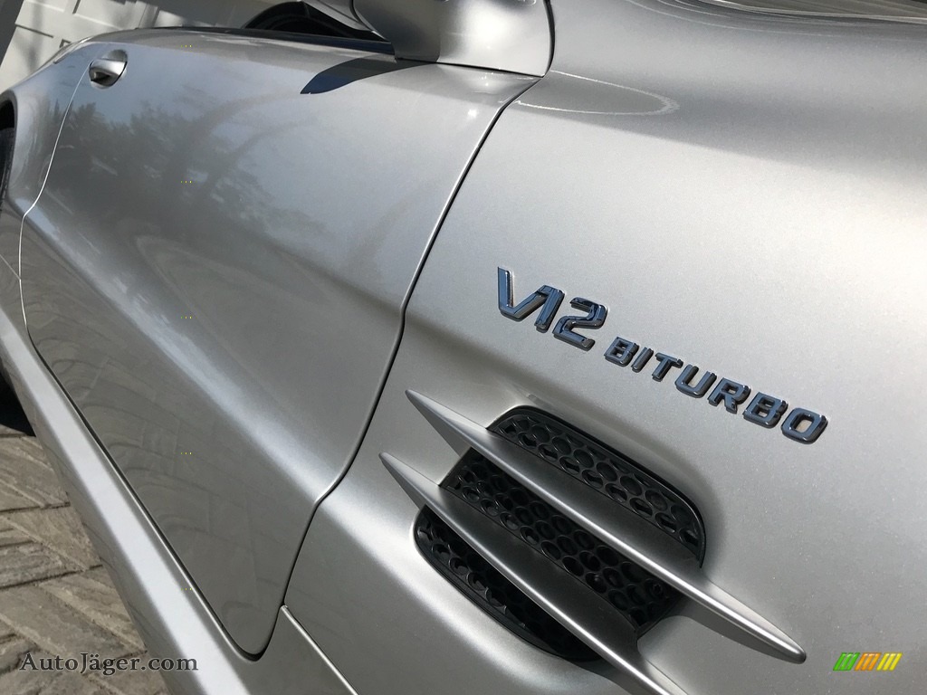 2005 SL 65 AMG Roadster - Brilliant Silver Metallic / Charcoal photo #73