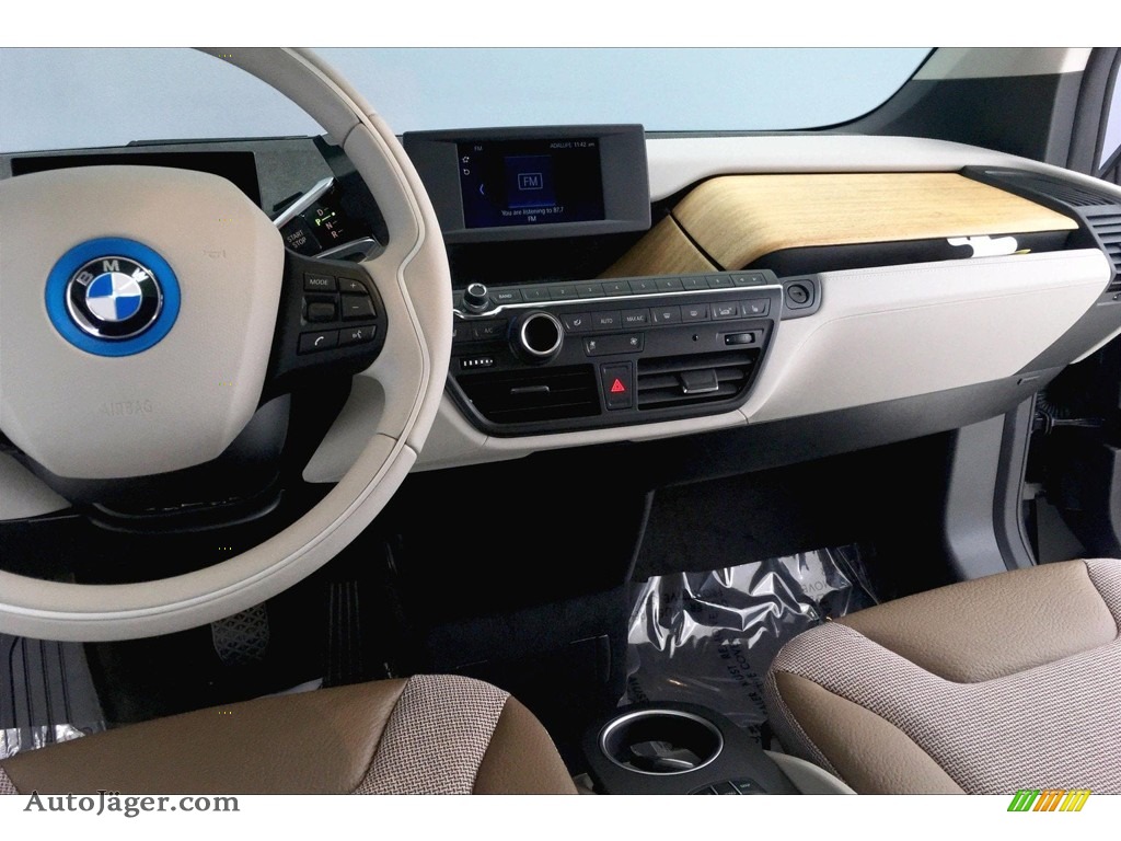 2019 i3 with Range Extender - Imperial Blue Metallic / Giga Brown Natural/Carum Spice Grey Wool photo #5