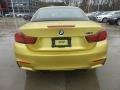 BMW M4 Convertible Austin Yellow Metallic photo #6