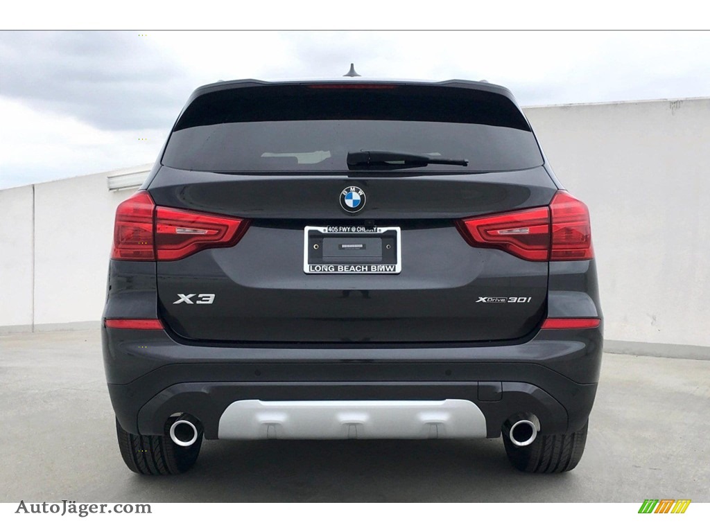 2019 X3 xDrive30i - Dark Graphite Metallic / Black photo #4