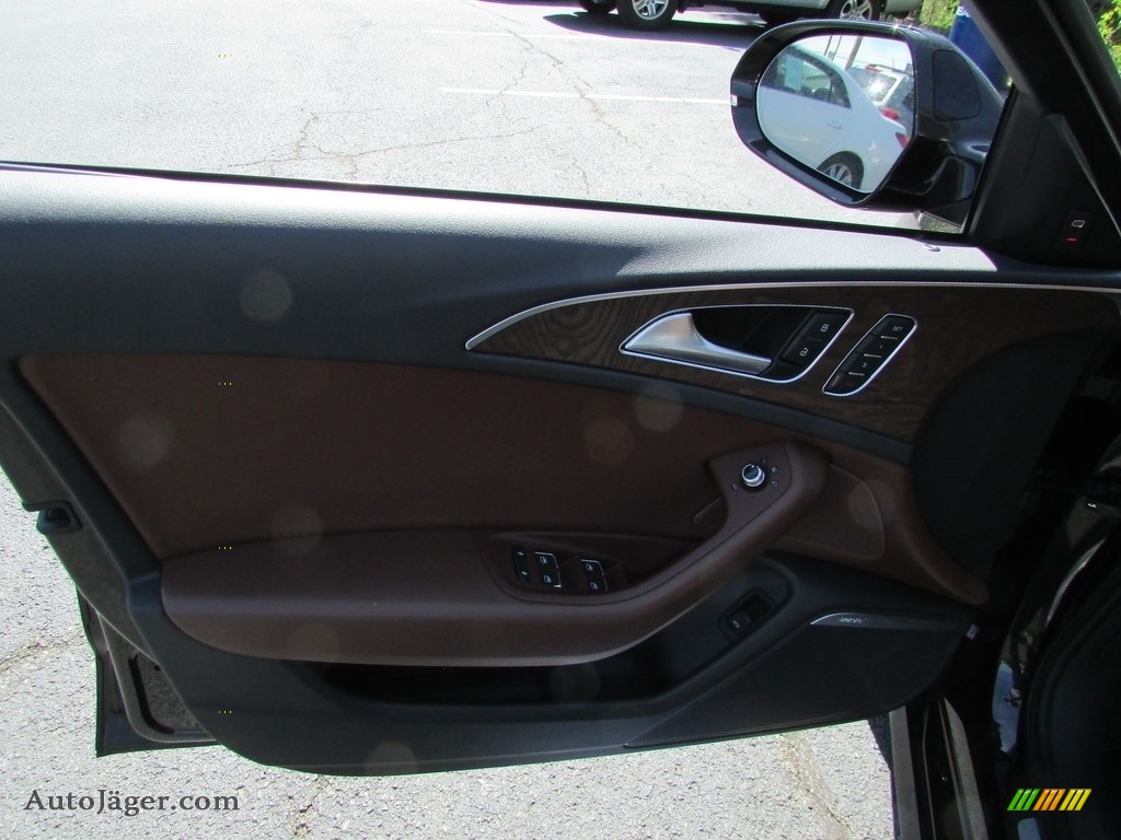 2013 A6 3.0T quattro Sedan - Brilliant Black / Nougat Brown photo #14