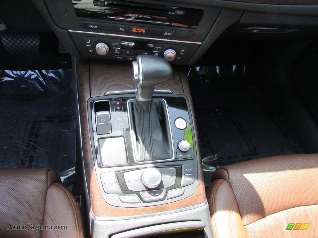 2013 A6 3.0T quattro Sedan - Brilliant Black / Nougat Brown photo #28