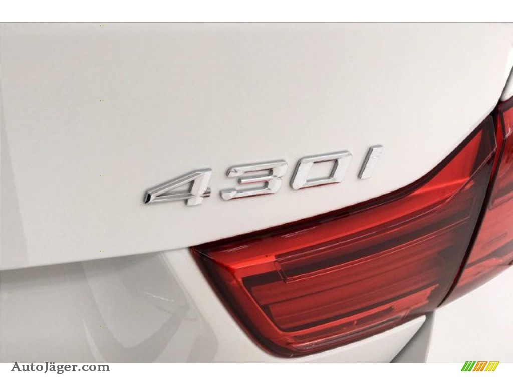 2019 4 Series 430i Coupe - Alpine White / Coral Red photo #7