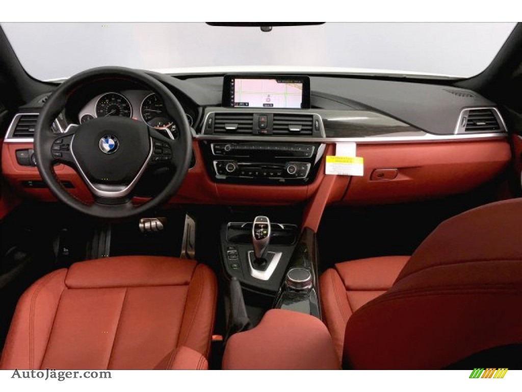 2019 4 Series 430i Coupe - Alpine White / Coral Red photo #20