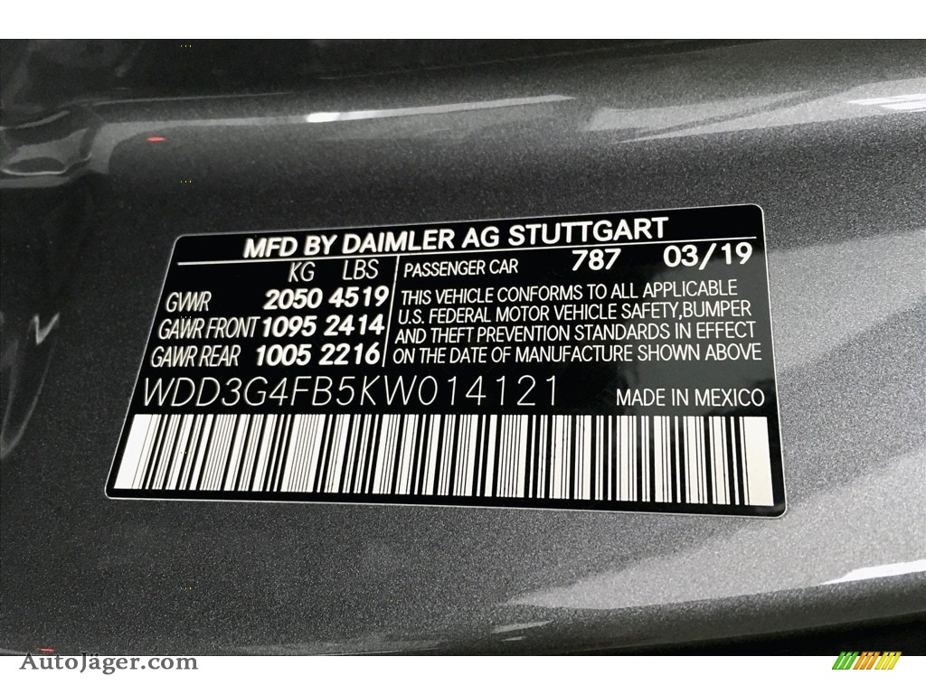 2019 A 220 4Matic Sedan - Mountain Grey Metallic / Neva Grey/Black photo #11