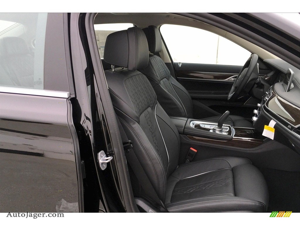 2020 7 Series 745e xDrive iPerformance Sedan - Black Sapphire Metallic / Black photo #2