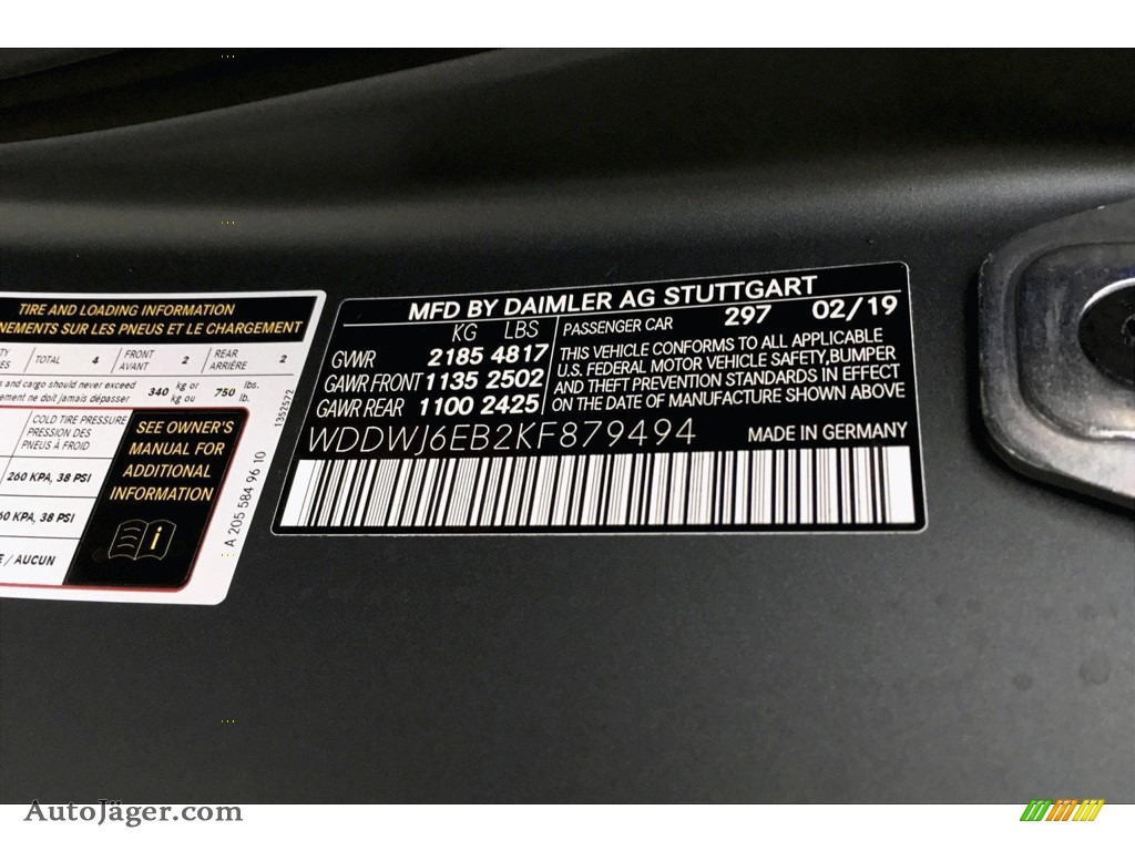 2019 C 43 AMG 4Matic Coupe - designo Selenite Grey Magno (Matte) / Cranberry Red/Black photo #11