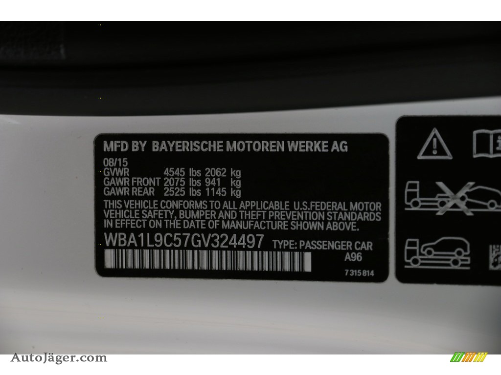 2016 2 Series 228i xDrive Convertible - Mineral White Metallic / Oyster photo #24