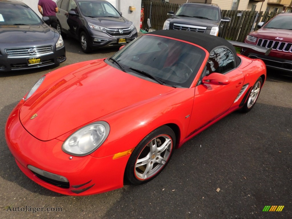 2005 Boxster  - Guards Red / Black photo #10