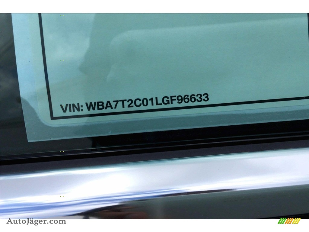 2020 7 Series 740i Sedan - Royal Burgundy Red Metallic / Ivory White/Black photo #8