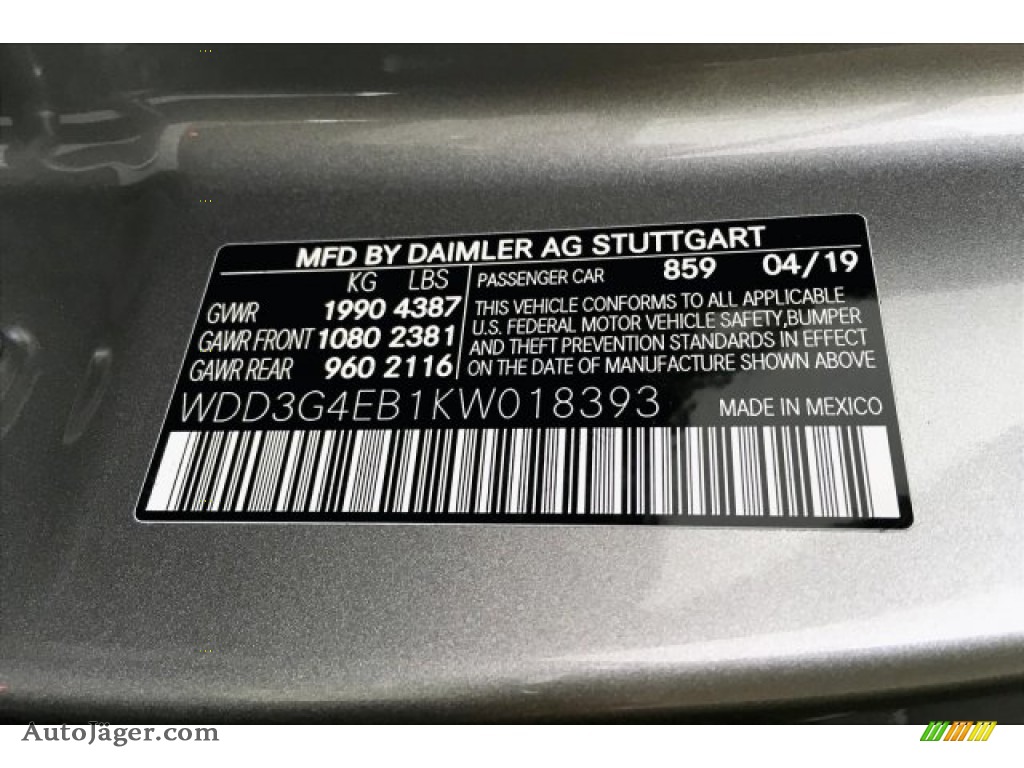 2019 A 220 Sedan - Mojave Silver Metallic / Neva Grey/Black photo #11