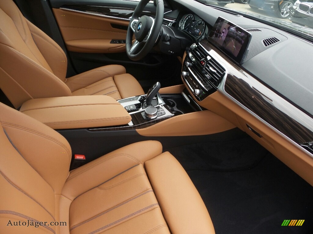 2019 5 Series 540i xDrive Sedan - Dark Graphite Metallic / Cognac photo #3