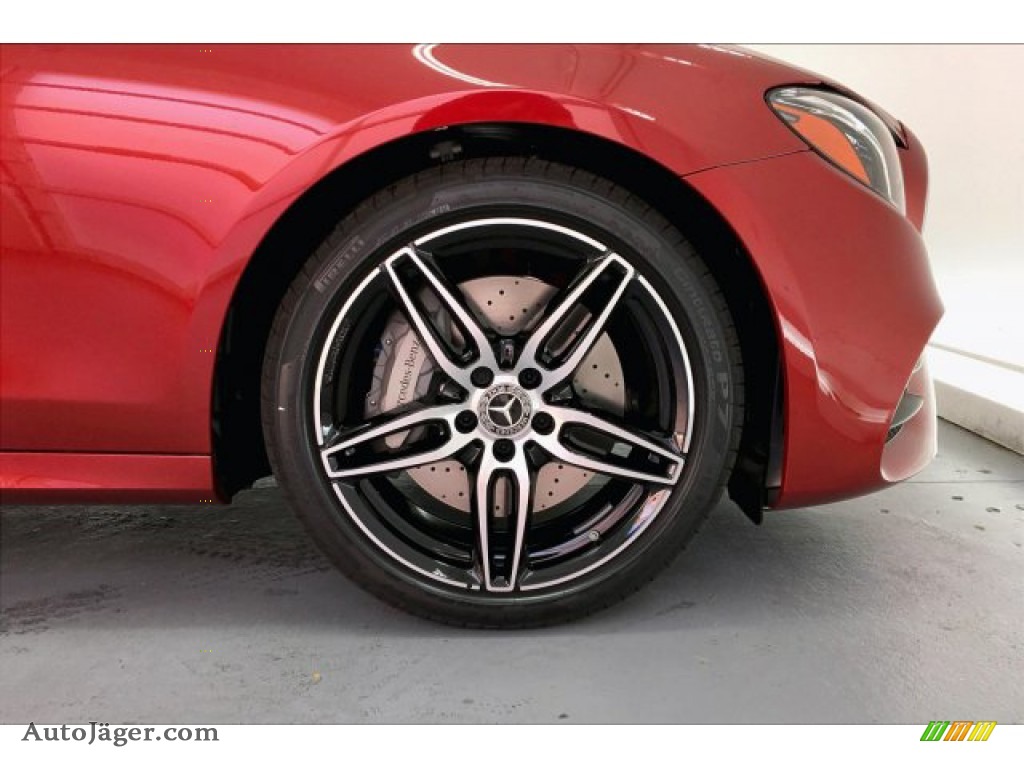 2019 E 300 Sedan - designo Cardinal Red Metallic / Macchiato Beige/Black photo #9