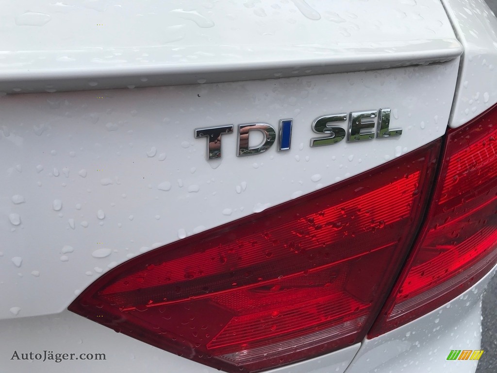 2014 Passat TDI SEL Premium - Candy White / Cornsilk Beige photo #8