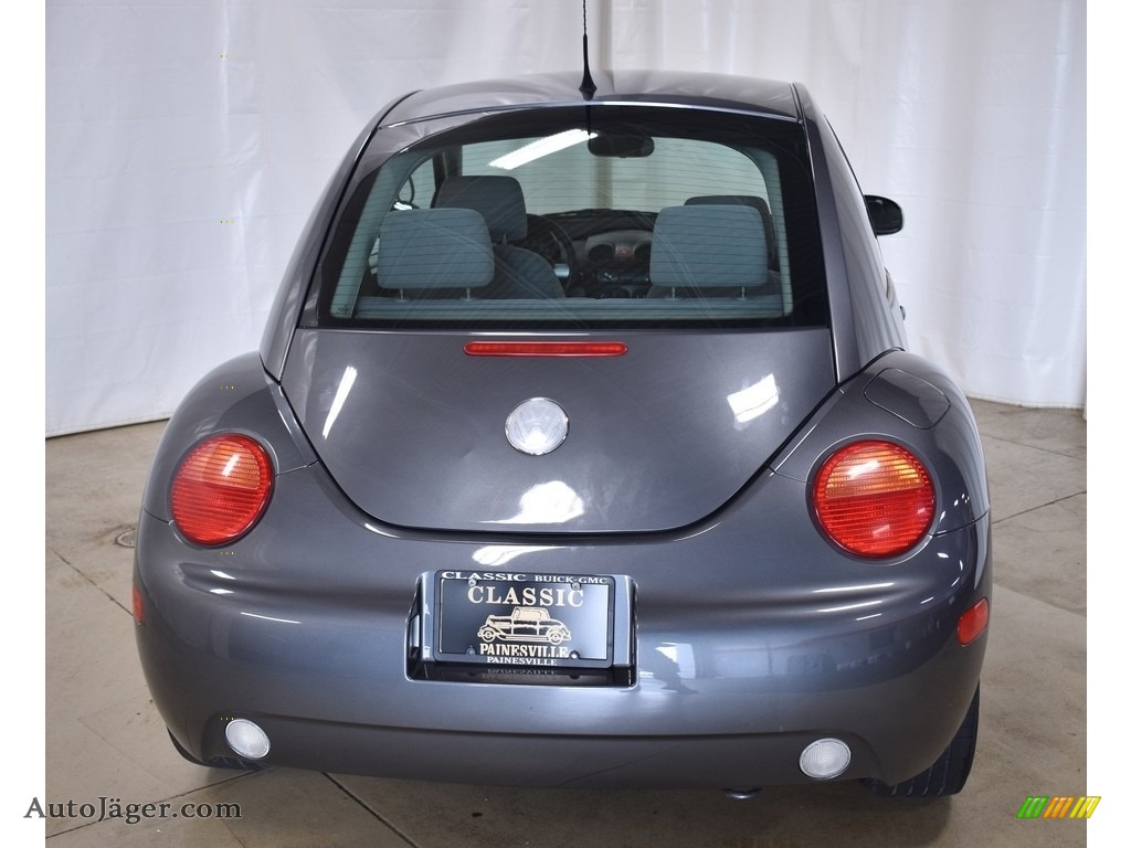 2004 New Beetle GLS Coupe - Platinum Grey Metallic / Black photo #3