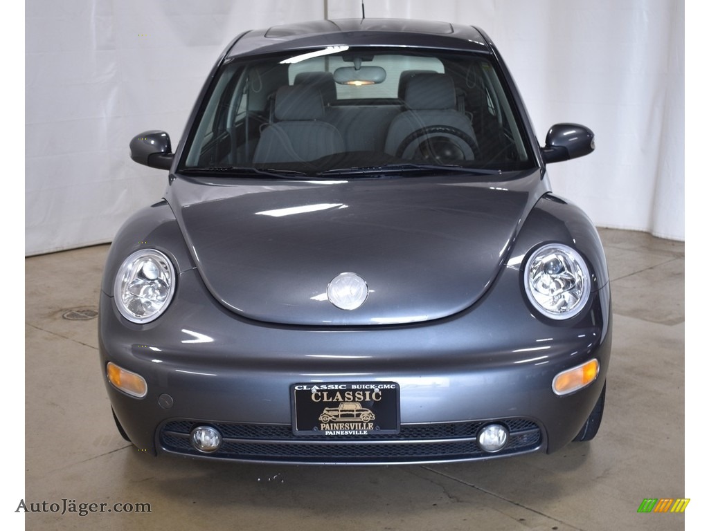 2004 New Beetle GLS Coupe - Platinum Grey Metallic / Black photo #4