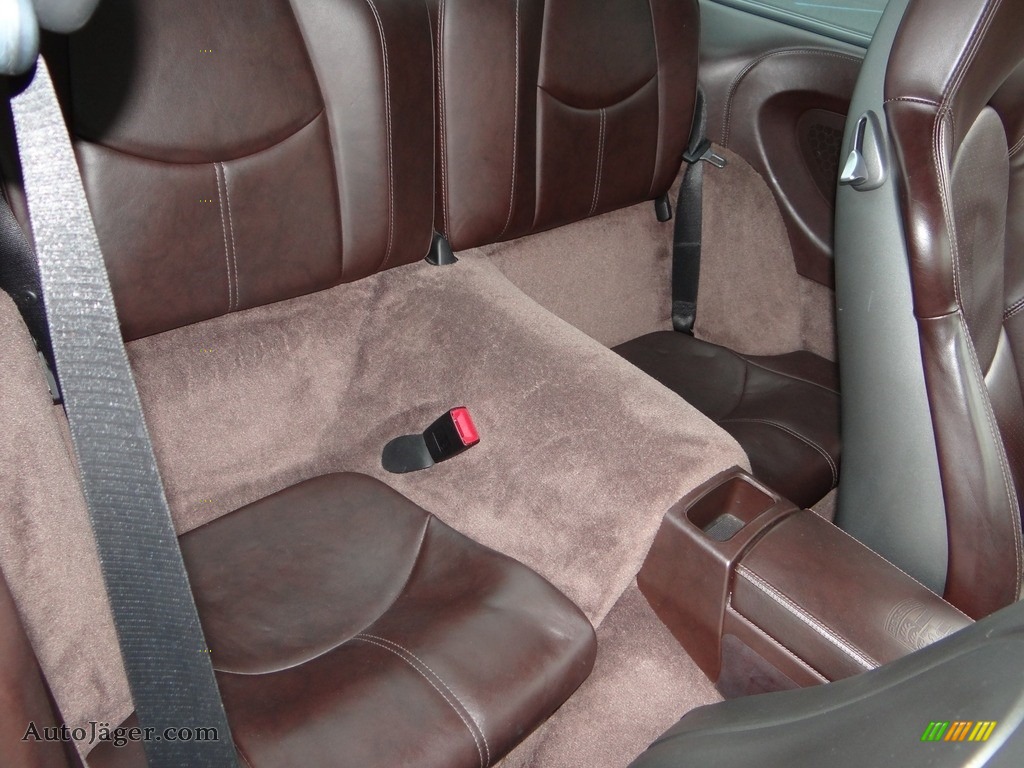2008 911 Turbo Coupe - Slate Grey Metallic / Cocoa Brown photo #31