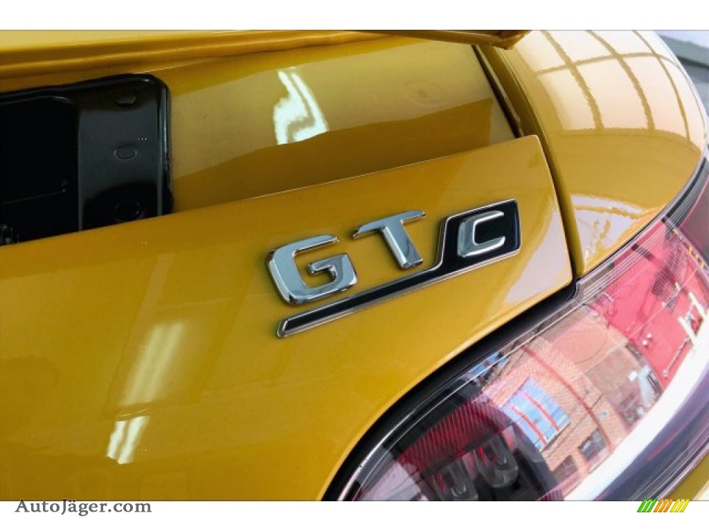 2020 AMG GT C Coupe - AMG Solarbeam Yellow Metallic / Black photo #7