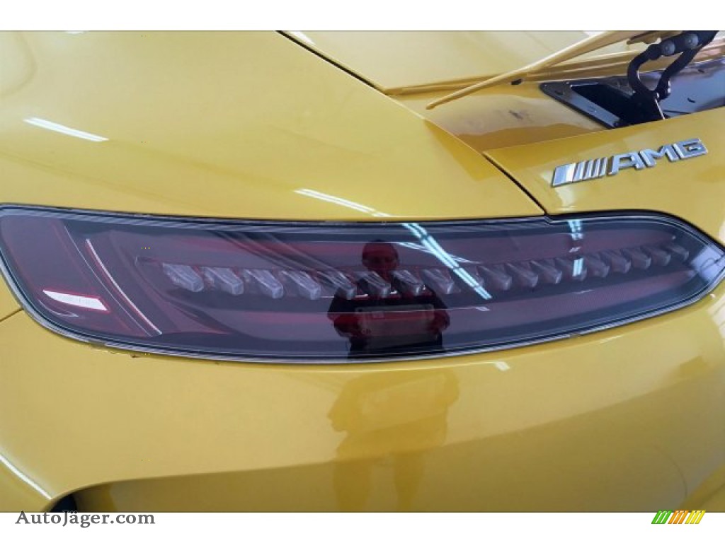 2020 AMG GT C Coupe - AMG Solarbeam Yellow Metallic / Black photo #24