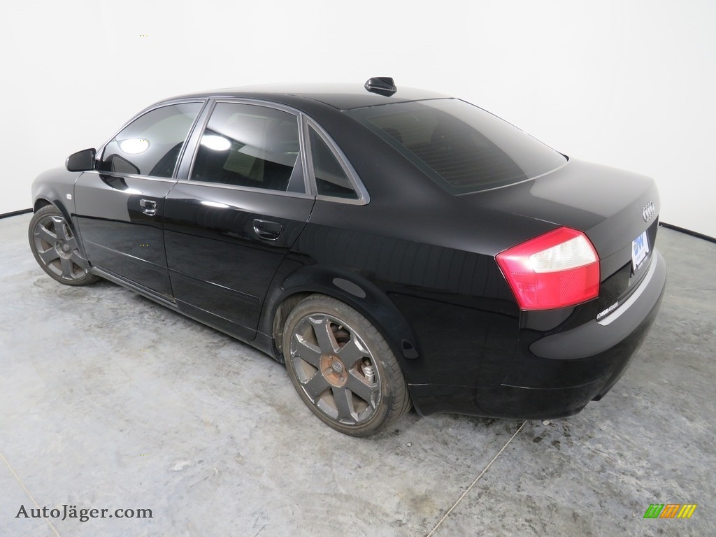 2004 A4 1.8T quattro Sedan - Brilliant Black / Ebony photo #11
