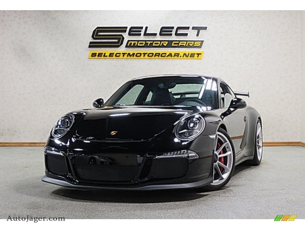 2015 911 GT3 - Black / Black w/Alcantara photo #13