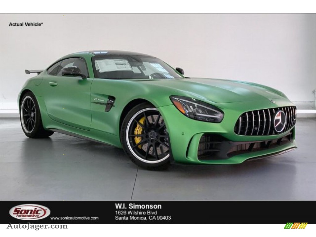 2020 AMG GT R Coupe - AMG Green Hell Magno (Matte) / Black w/Dinamica photo #1