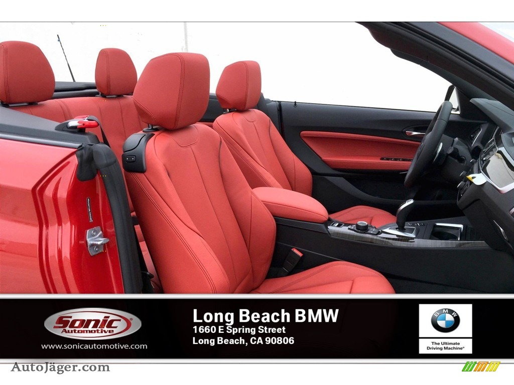 2020 2 Series 230i Convertible - Melbourne Red Metallic / Coral Red photo #2