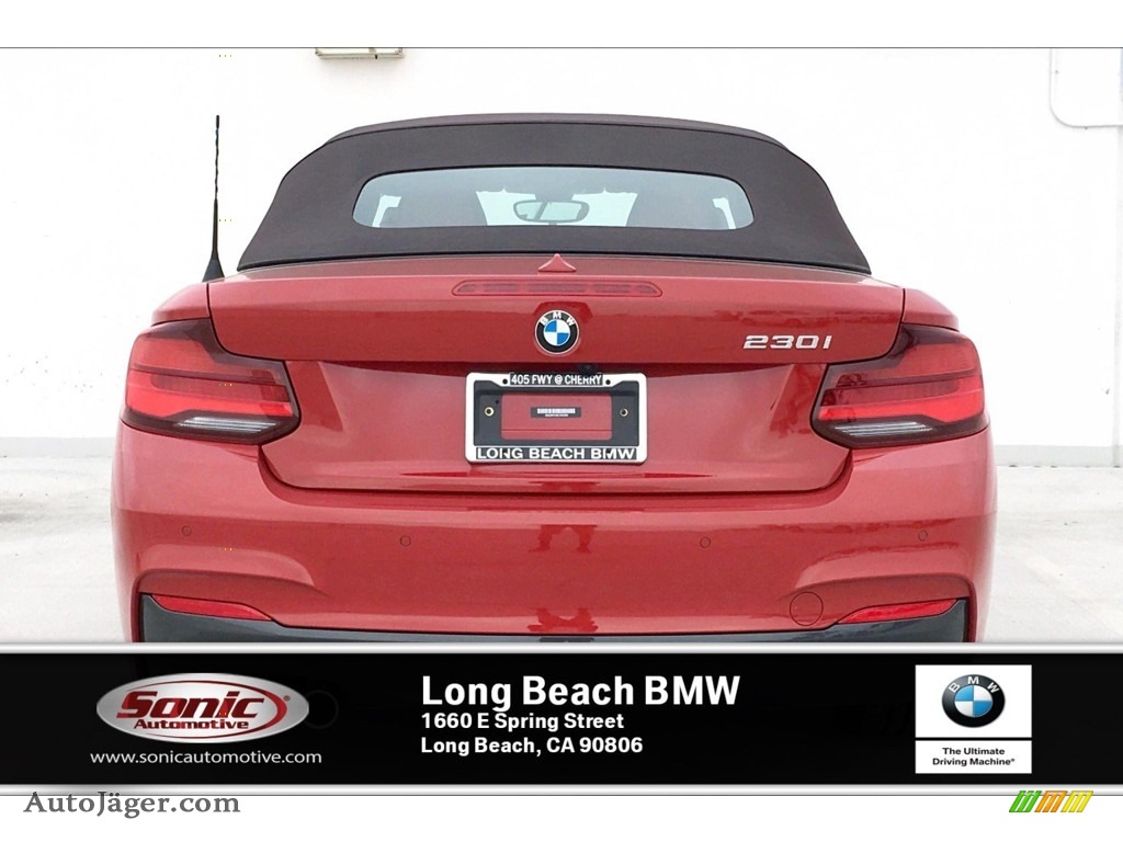 2020 2 Series 230i Convertible - Melbourne Red Metallic / Coral Red photo #4