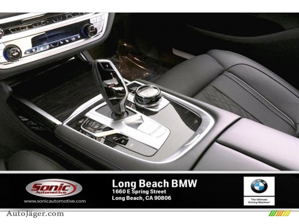 2020 7 Series 750i xDrive Sedan - Bernina Grey Amber Effect / Black photo #6