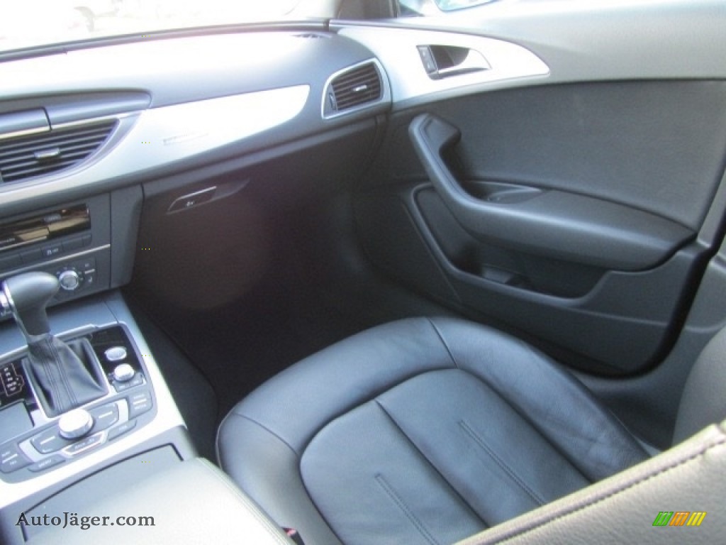 2012 A6 3.0T quattro Sedan - Ice Silver Metallic / Black photo #14
