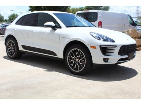 White 2016 Porsche Macan S