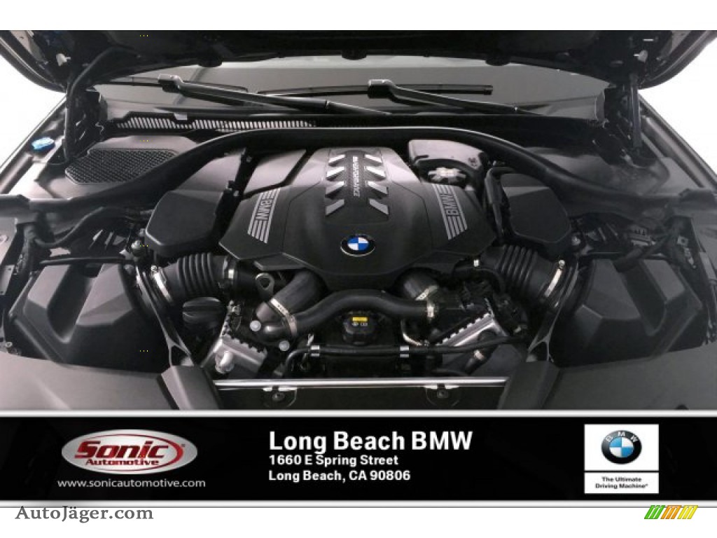 2020 5 Series M550i xDrive Sedan - Carbon Black Metallic / Black photo #8 2020 5 Series M550i xDrive Sedan - Carbon Black Metallic / Black photo #8