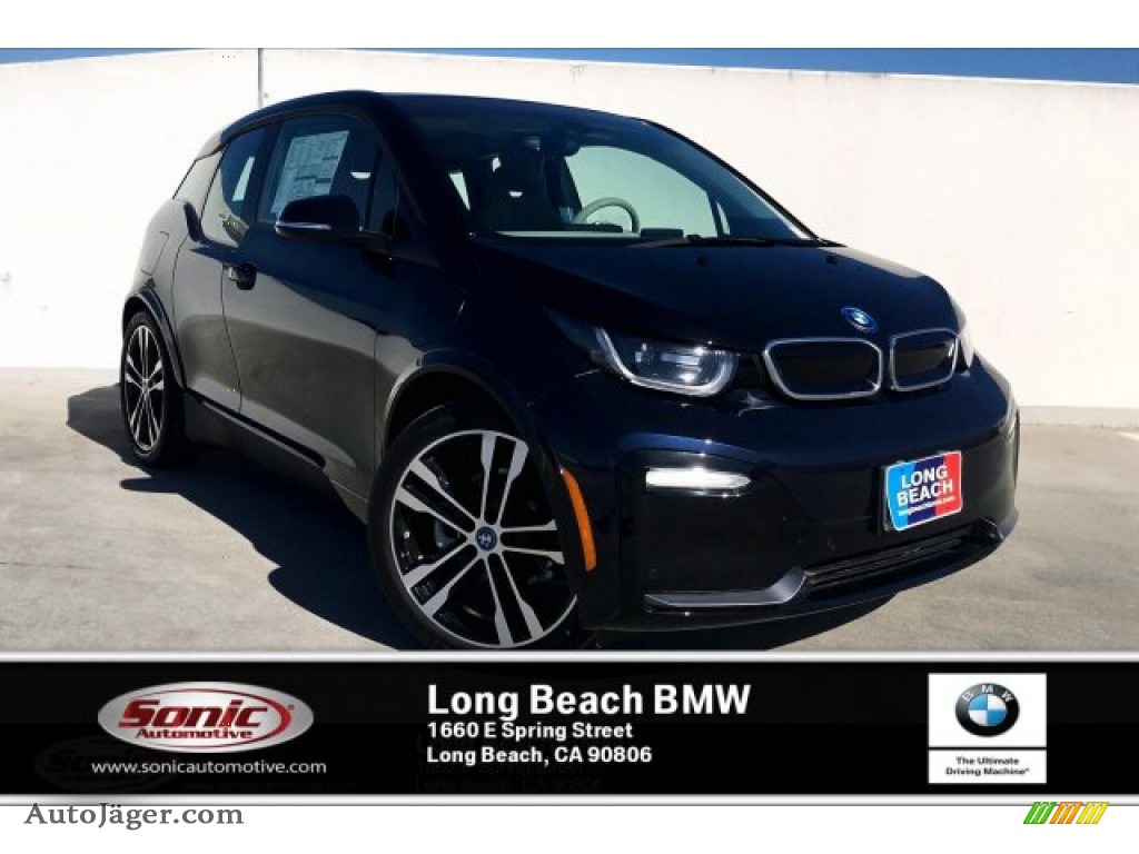 Imperial Blue Metallic / Giga Brown Natural/Carum Spice Grey Wool BMW i3 S with Range Extender