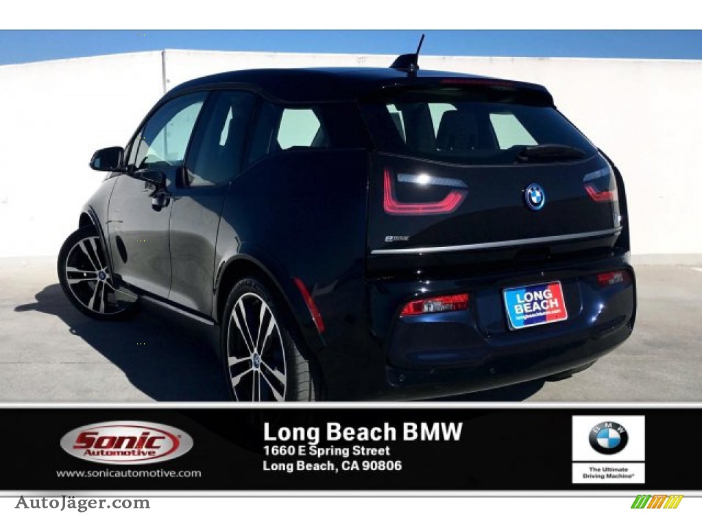 2019 i3 S with Range Extender - Imperial Blue Metallic / Giga Brown Natural/Carum Spice Grey Wool photo #2