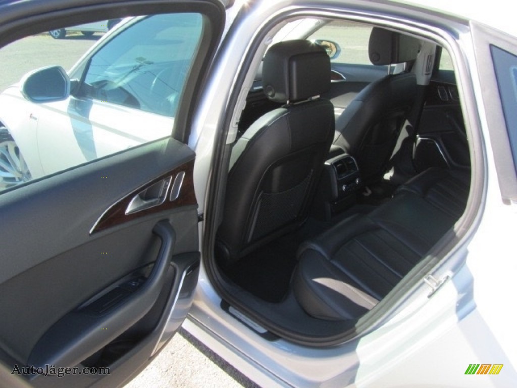 2012 A6 3.0T quattro Sedan - Ice Silver Metallic / Black photo #20