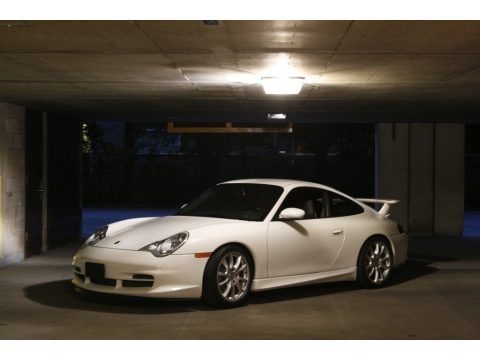 Carrara White 2004 Porsche 911 GT3