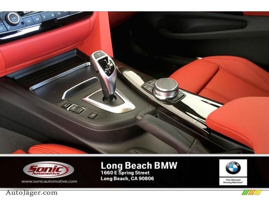 2020 4 Series 440i Coupe - Mineral Grey Metallic / Coral Red photo #6