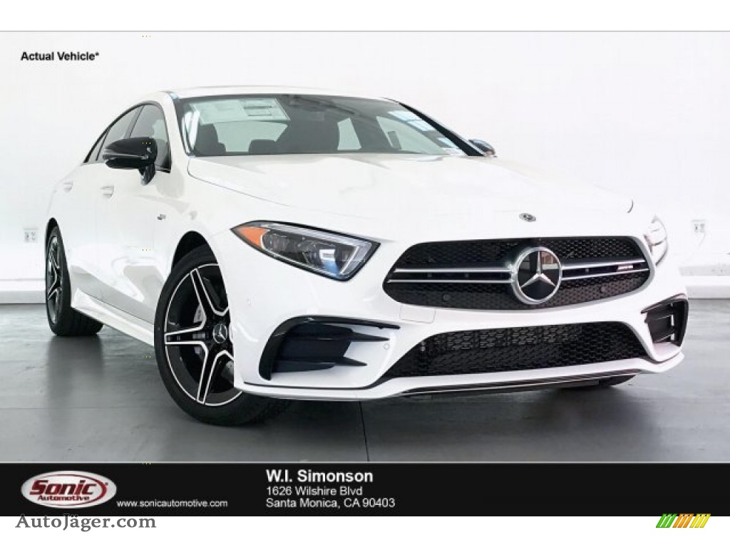 2020 CLS AMG 53 4Matic Coupe - Polar White / Black photo #1