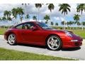 Porsche 911 Carrera S Coupe Ruby Red Metallic photo #3