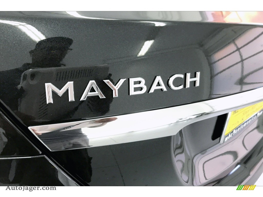 2020 S Maybach S560 4Matic - Magnetite Black Metallic / Porcelain/Black photo #27