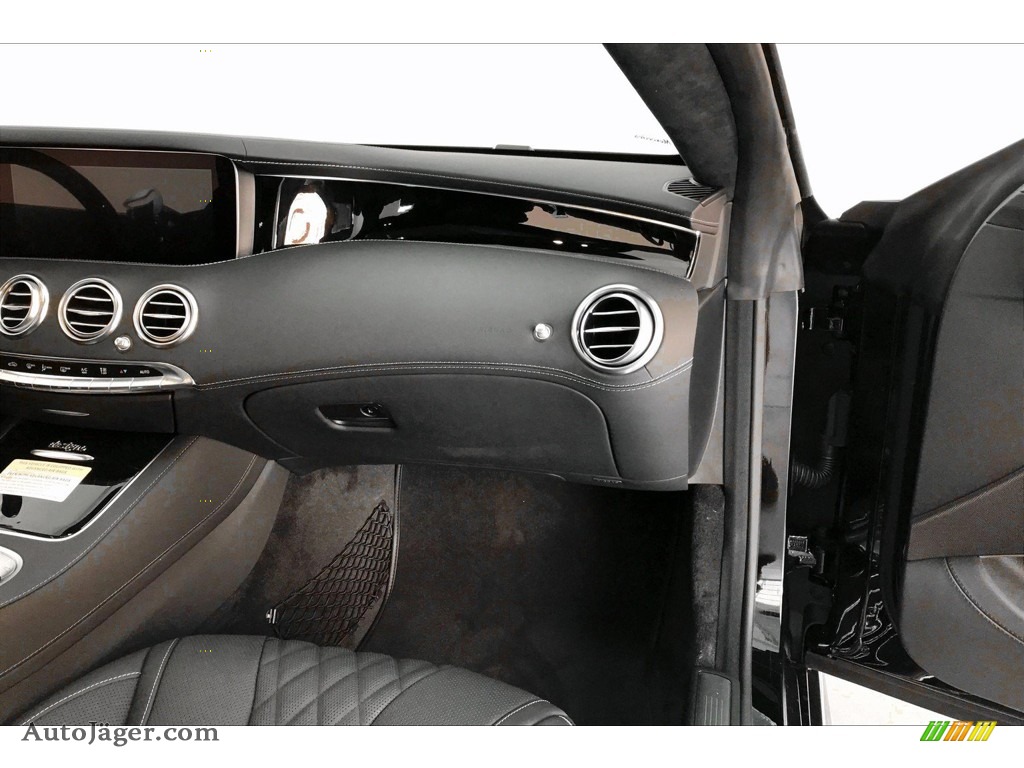 2020 S 560 4Matic Coupe - Black / Black photo #28