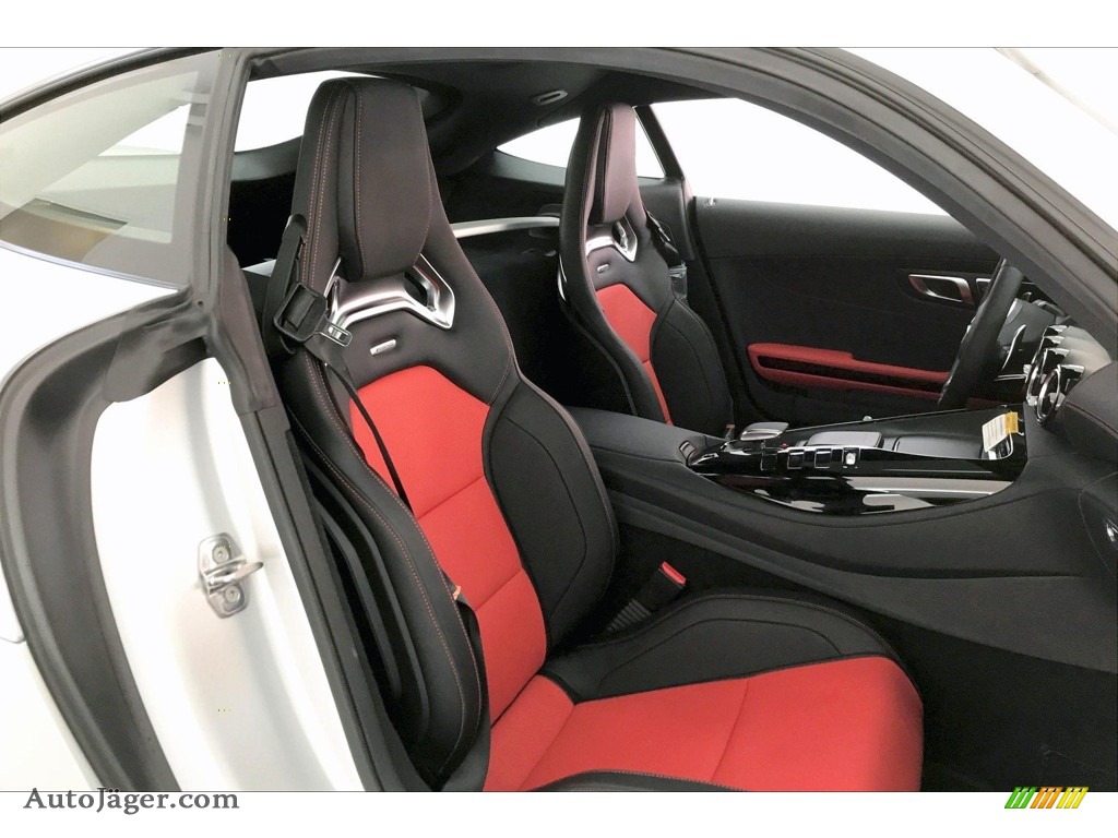 2020 AMG GT Coupe - designo Iridium Silver Magno (Matte) / Red Pepper/Black photo #6