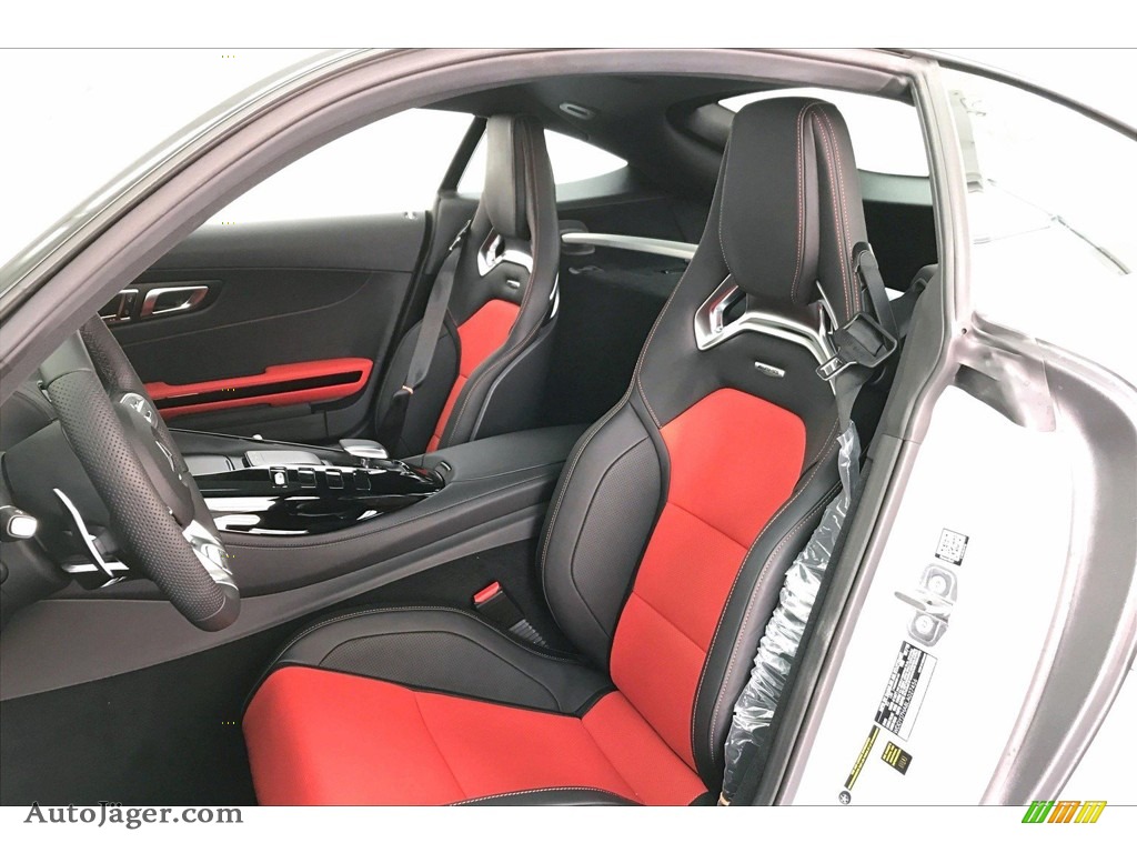 2020 AMG GT Coupe - designo Iridium Silver Magno (Matte) / Red Pepper/Black photo #13